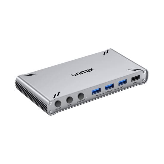 Unitek UNITEK USB-C 10Gbps HDMI Split Screen KVM Switch. Data Intercopy. D1118A