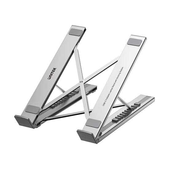 Unitek UNITEK 7-in-1 Multi-Port Foldable Laptop Stand with Docking Station D1137A