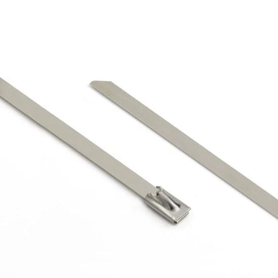 Dynamix 4.6 x 350mm 316L Stainless Steel Cable Ties Pack of 100 DYSS350X46