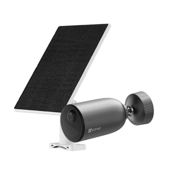 EZVIZ 3MP (2K) WiFi Outdoor Single Battery Power Security Camera With 5W Solar Panel EB3-SP