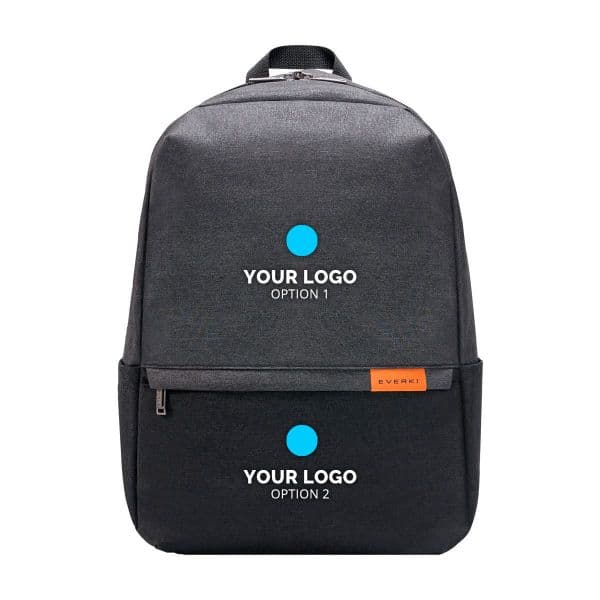 Everki Lightweight Laptop Backpack With Embroidered Logo MOQ 15pcs EKP106-EBM