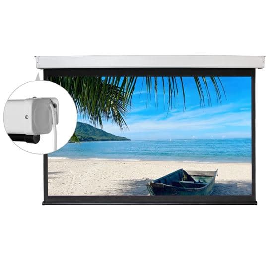Brateck BRATECK 100" 16:9 Electric Projector Screen with Remote. ESAA100