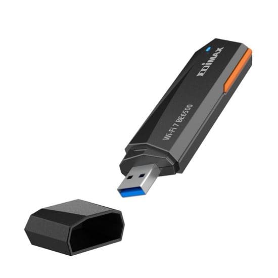 Edimax EDIMAX Tri-Band Wi-Fi 7 BE6500 USB 3.2 Adapter with Cradle. EW7822UBE