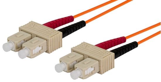 Dynamix DYNAMIX 0.5M 62.5u SC/SC OM1 Fibre Lead (Duplex, Multimode) FL-SCSC-0