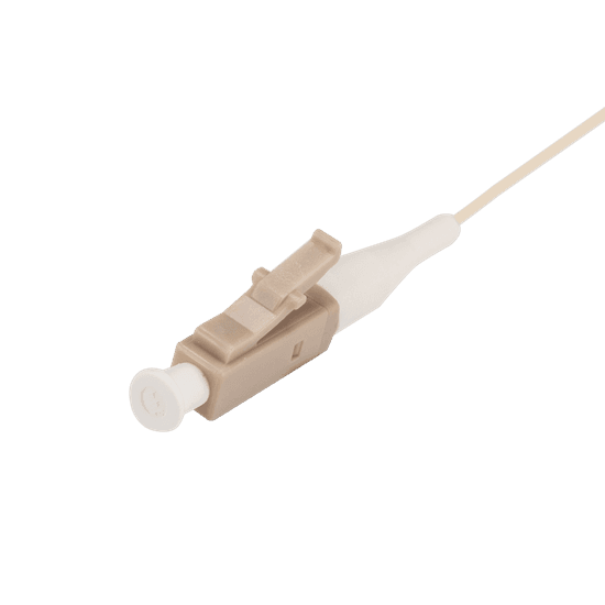 Dynamix DYNAMIX 2M LC Pigtail OM4 12x Pack Colour Coded, 900um Multimode FPT-OM4LC-12