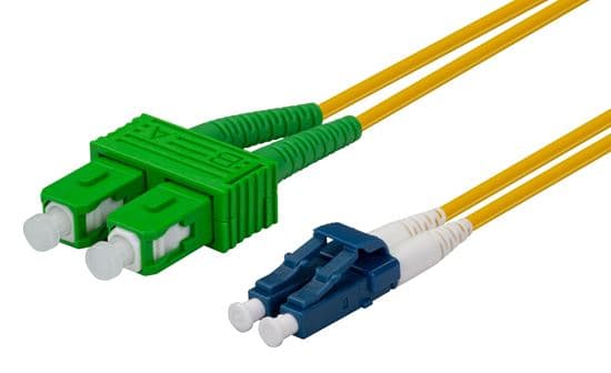 Dynamix DYNAMIX 1M SCAPC/LC Single mode G657A1 Duplex Fibre Lead LSZH FSM-SCALC-1