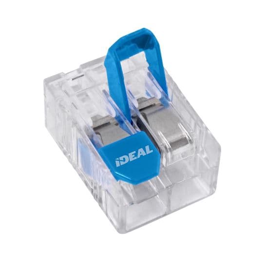 Ideal Industries IDEAL INDUSTRIES 41A 2 Port Wire Connector Lever. 40pc Jar. IDL30-10L32JA