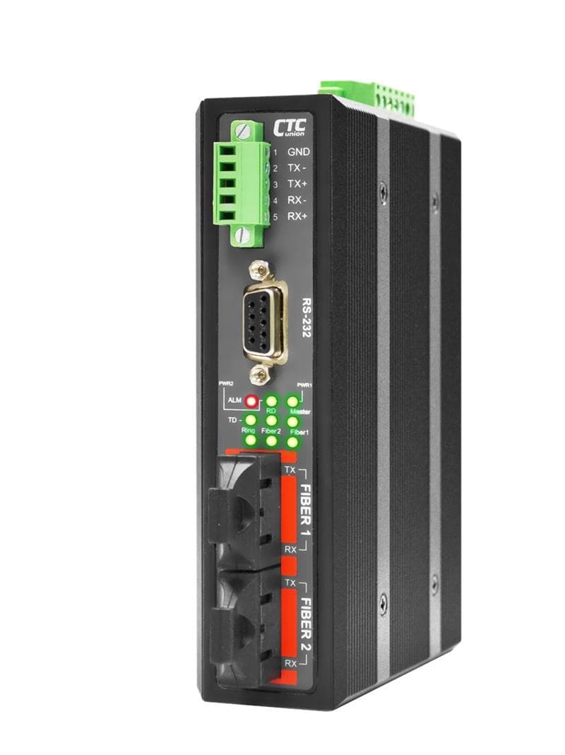 CTCunion CTC UNION Serial To Fibre Daisy Chain Media Converter. 2km. IFC-FDC-SC002