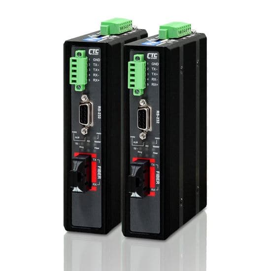 CTCunion CTC UNION Serial To Fibre Media Converter. 2km. IFC-SERIAL-SC002