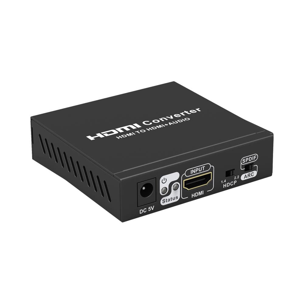 Lenkeng LENKENG HDMI Audio Extractor. 1x HDMI In. 1x HDMI Out. 3x Audio Out. LKV3061