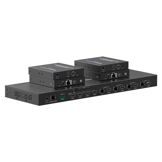 Lenkeng LENKENG 4-In-4-out  HDMI Extender Kit Matrix Switch. LKV844