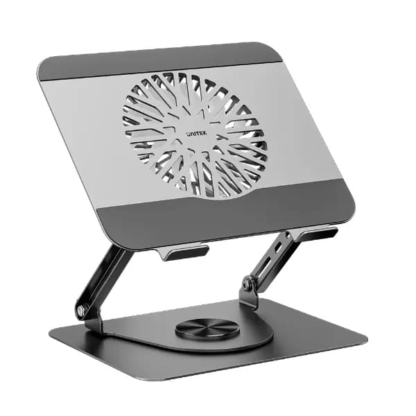 UNITEK Adjustable Laptop Stand With Detachable Cooling Fan OT1098AGY