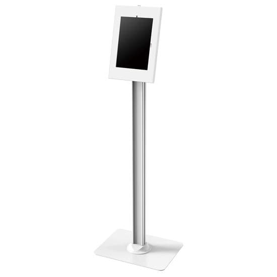 Brateck BRATECK Anti-Theft Enclosed Free Standing Tablet Display Kiosk White PAD34-KP01