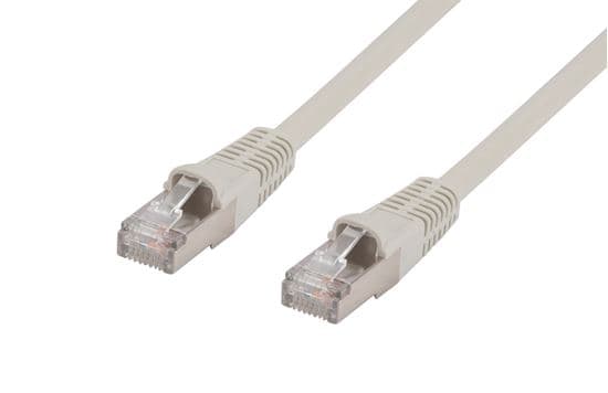 Dynamix DYNAMIX 0.5m Cat6  Beige STP Patch Lead (T568A Specification) 26AWG PL-STP6-0