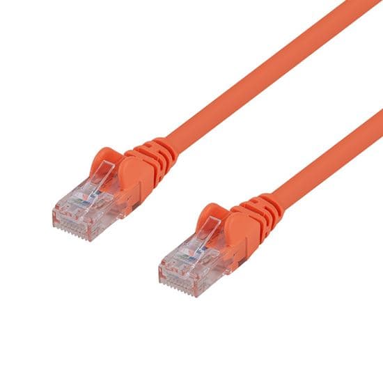 Dynamix DYNAMIX 5m Cat6 Orange UTP Patch Lead (T568A Specification) 250MHz PLO-C6A-5