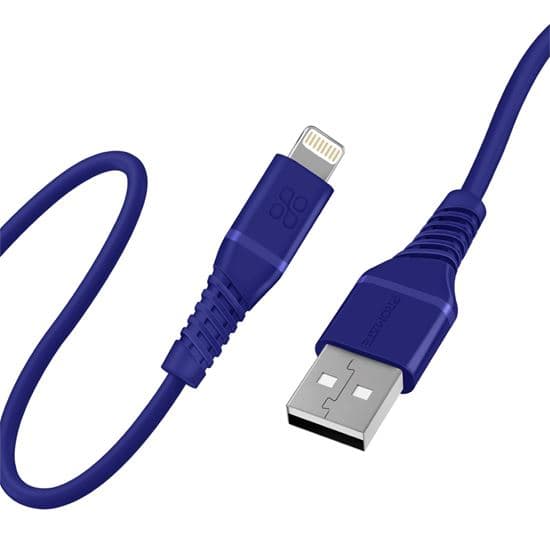 Promate PROMATE 1.2m MFI Certified USB-A to Lightning Data & Charge Cable. POWERLINEAI120BL