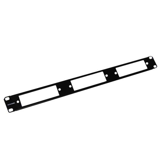 Dynamix DYNAMIX 1RU 3 Slot MPO / PLC Cassettes, 19' Rail Mount PP-MTPCAS01