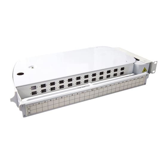 Dynamix DYNAMIX 1U Rotary 24 Ports SC Simplex, Footprint Unloaded PPPR24S