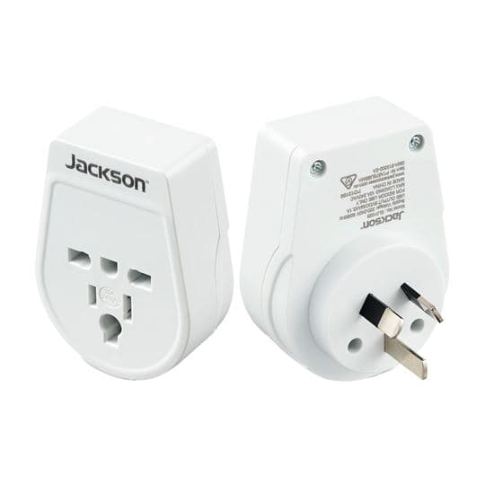 Jackson JACKSON Slim Inbound Travel Adaptor for use in NZ/AUS. PTA878M