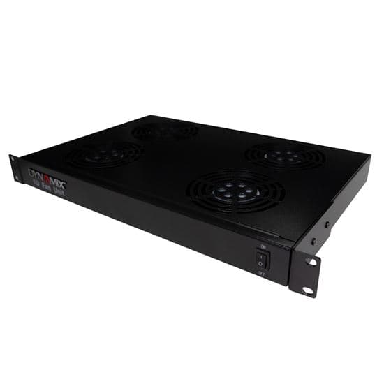 Dynamix DYNAMIX 1U Fan Unit with 4x fans. 19' Installation. 290mm Deep RAFT