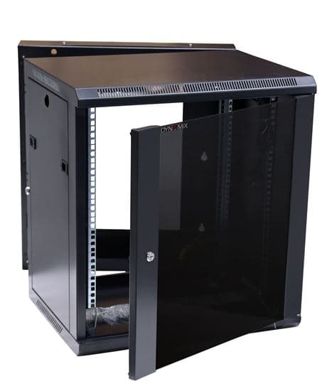 Dynamix DYNAMIX LITE 9RU Swing Wall Mount Cabinet. 600x550x501mm (WxDxH) RSFDSL9