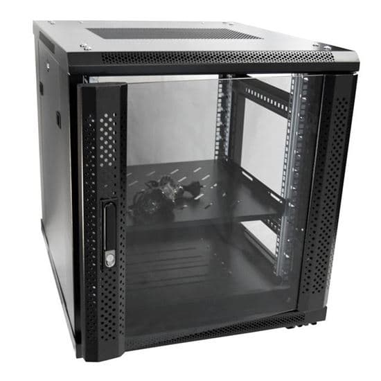 Dynamix DYNAMIX 12RU Server Cabinet 700mm deep (600 x 700 x 743mm). Incl. 1x RSR12-6X7