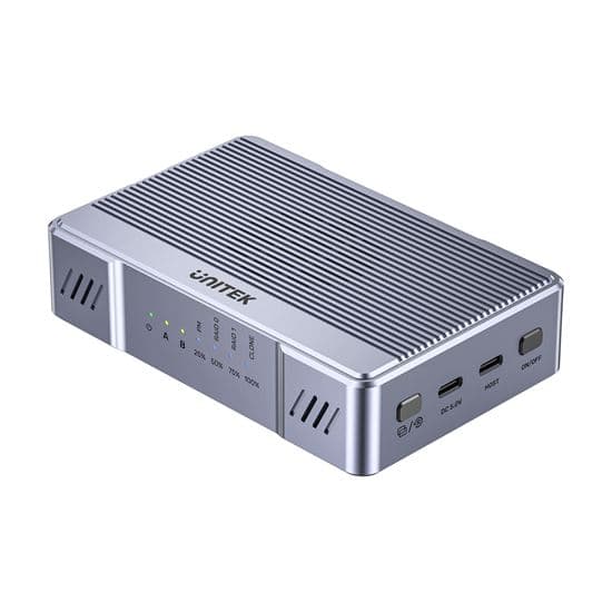 unitek UNITEK SolidForce 20Gbps Dual Bay Raid M.2 SSD Enclosure. S1247A