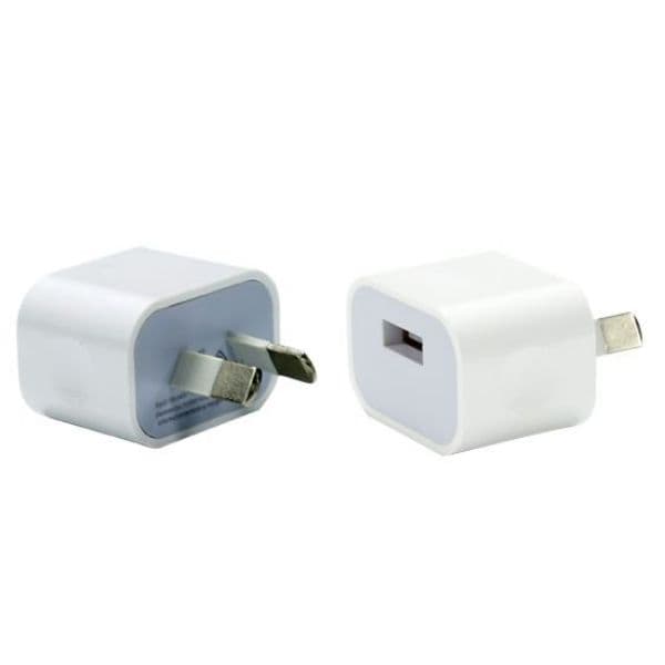 DYNAMIX 12W 5V/2.4A Small Compact Single Port USB-A Wall Charger SPAUSB-5V2-4A