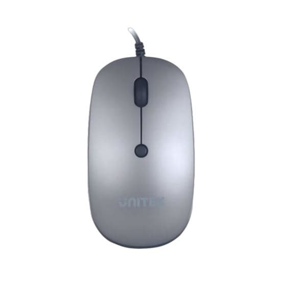 unitek UNITEK Wired Mouse Space Grey T060B
