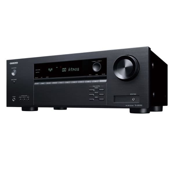 Onkyo 5.2 Channel AV Receiver 155W P/CH At 6 Ohm. DTS-X & Dolby Atmos Playback. 4 HDMI TXSR393B