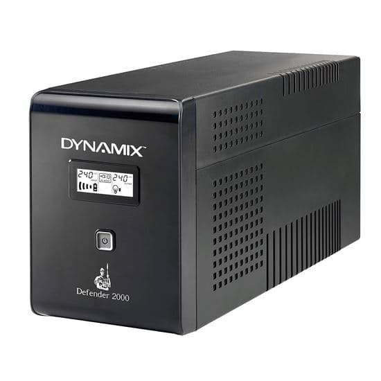 Dynamix DYNAMIX Defender 2000VA(1200W) Line Interactive UPS, 3x NZ Power UPSD2000