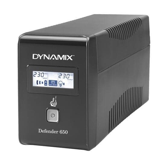 Dynamix DYNAMIX Defender 650VA (390W) Line Interactive UPS, 312J UPSD650