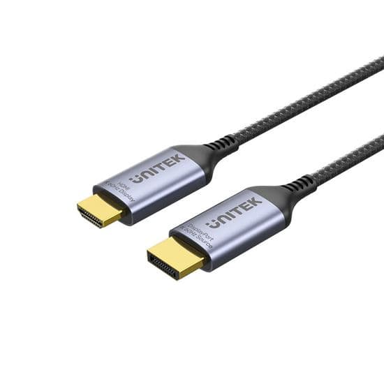Unitek UNITEK 1.8M 8K 60Hz DisplayPort 1.4 to HDMI 2.1 Adpater Cable. V1610A
