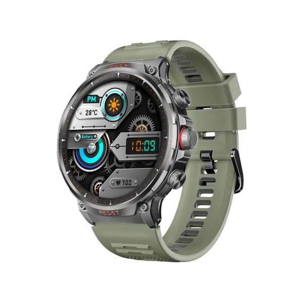 Promate IP67 1.85'' Fitness Tracker Smartwatch W/ BT Calling. Up To 60 Days Standby 7-10 XWATCH-R20-MNG