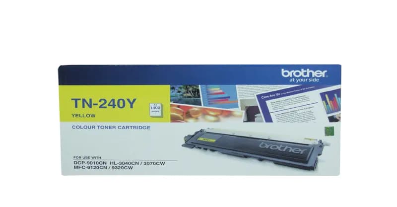 Brother TN-240Y Toner Cartridge Laser Yellow 1400-page 330305