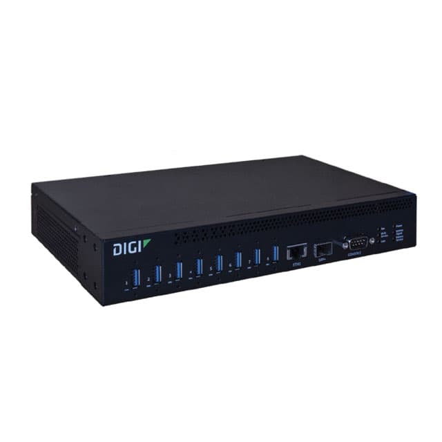 Digi International AnywhereUSB Network Attached USB Hub 8-port 379703