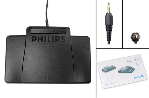 Philips LFH2210/00 Typist Foot Control 384136