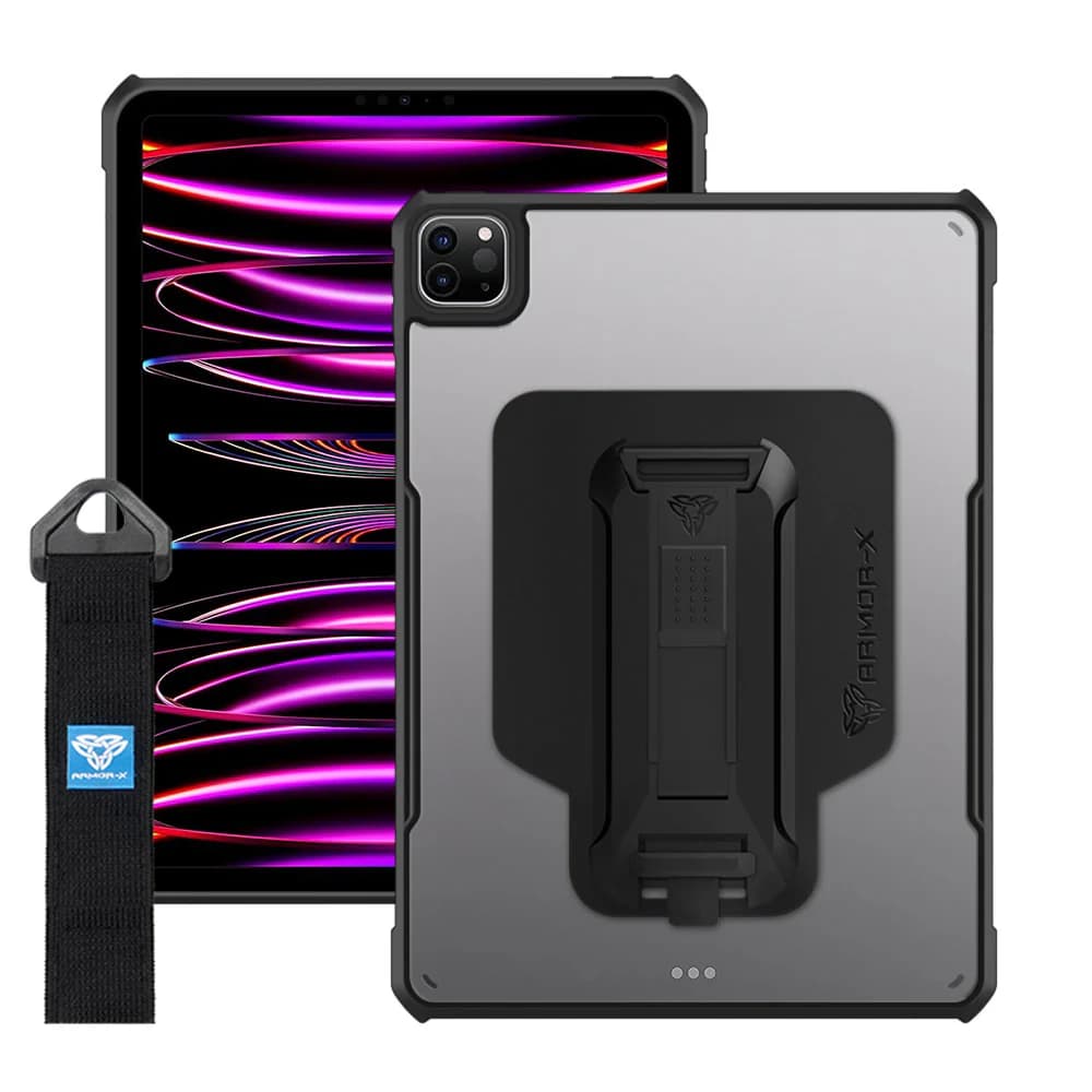 Armor-X Ultra Slim Case with Kickstand & Hand strap for iPad Pro 11"" 386075