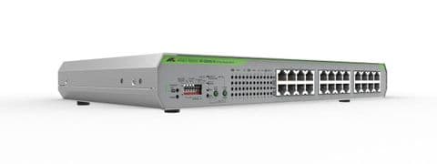 Allied Telesis AT-GS920/16-40 16 port 10/100/1000T unmanaged switch with internal PSU- Configurable with DIP Switch 393457