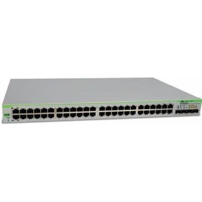 Allied Telesis AT-GS950/28PS V2-40 Gigabit webSmart switch- 24x 10/100/1000-T PoE+- 4x SFP Ports and single fixed PSU 393507