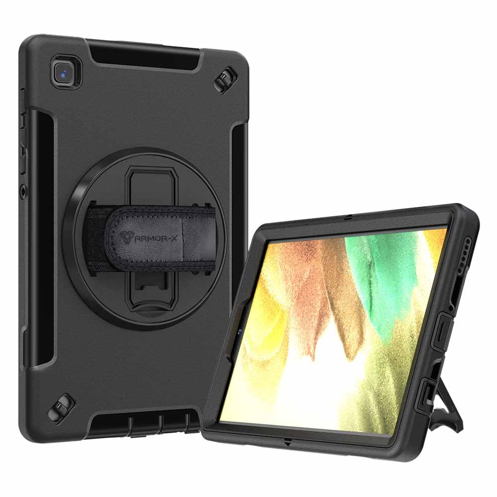 Armor-X Rugged Case with Handstrap and Kickstand for Samsung Galaxy Tab A7 Lite 396085