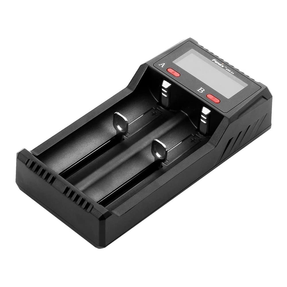 Fenix ARE-D2 Li-ion and Ni-MH Dual Channel Charger - Black 397597