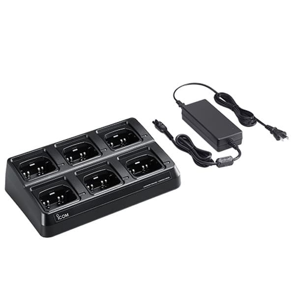 Icom ICOM 6 way battery pack charger 402600