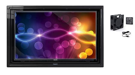 Display Shield Outdoor Display Enclosure with fan 30-32"" 484992