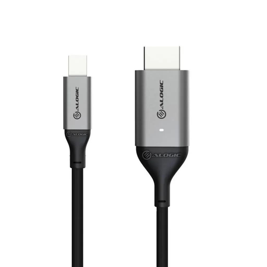 Alogic Ultra Mini DisplayPort 1.4 to HDMI 2.0 Cable - 4K 2m# 486536