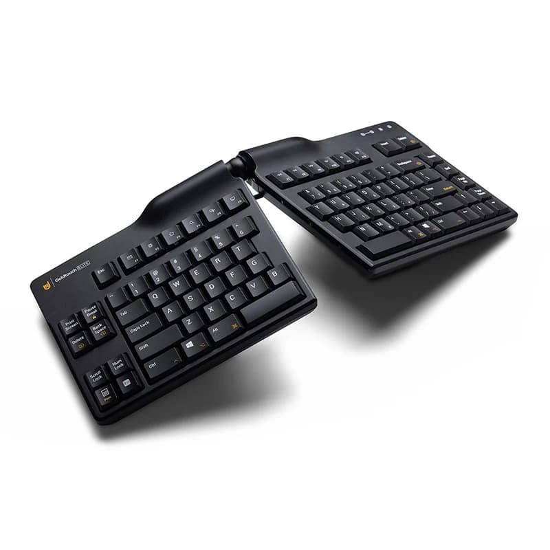 Goldtouch Elite Adjustable Comfort Keyboard USB Black 487850