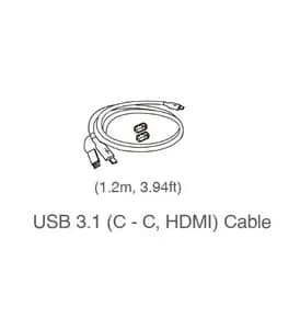 Yealink USB-C Content Sharing Cable for MTOUCH Plus/E2 492820