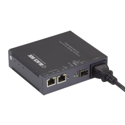 Black Box Gigabit Ethernet Media Converter Copper to Fibre SFP 494460