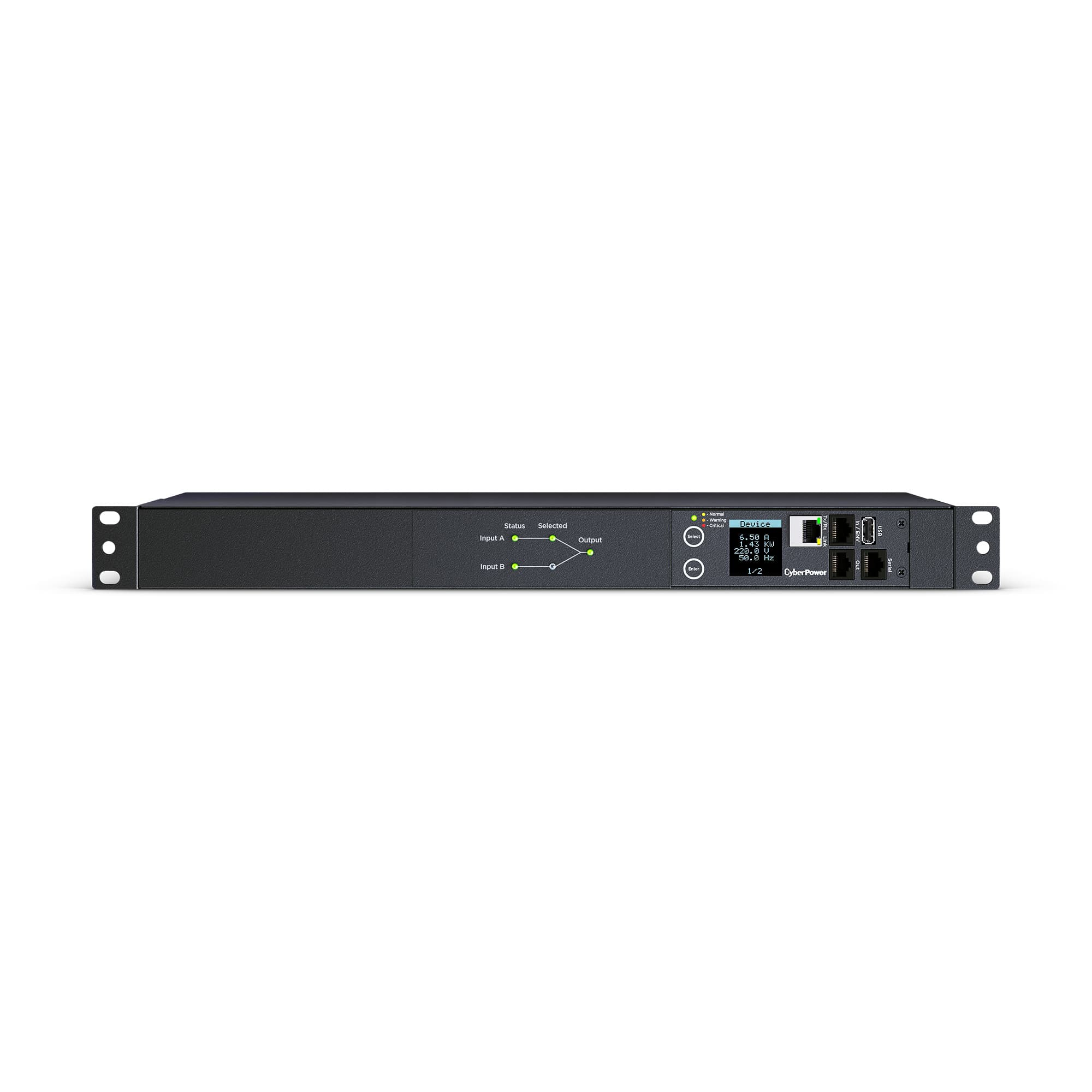 CyberPower Systems Switched ePDU 1U Horizontal 16Amp input 507316
