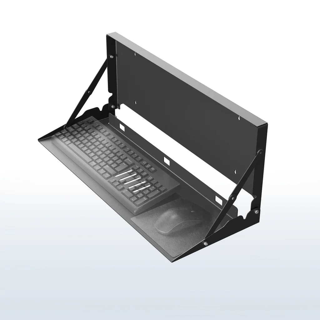 VIVO Flip Down Keyboard Tray Wall Mount 507404